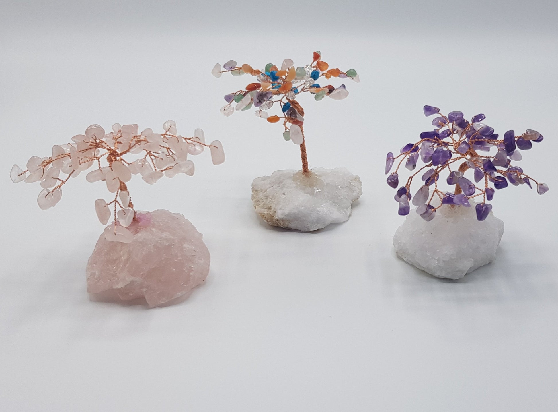 MBOS London Mixed Gemstone Tree 3"