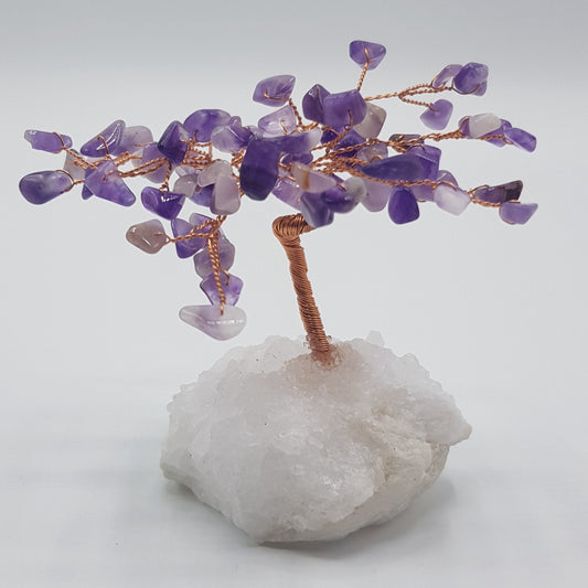 Amethyst Gemstone Tree 3"