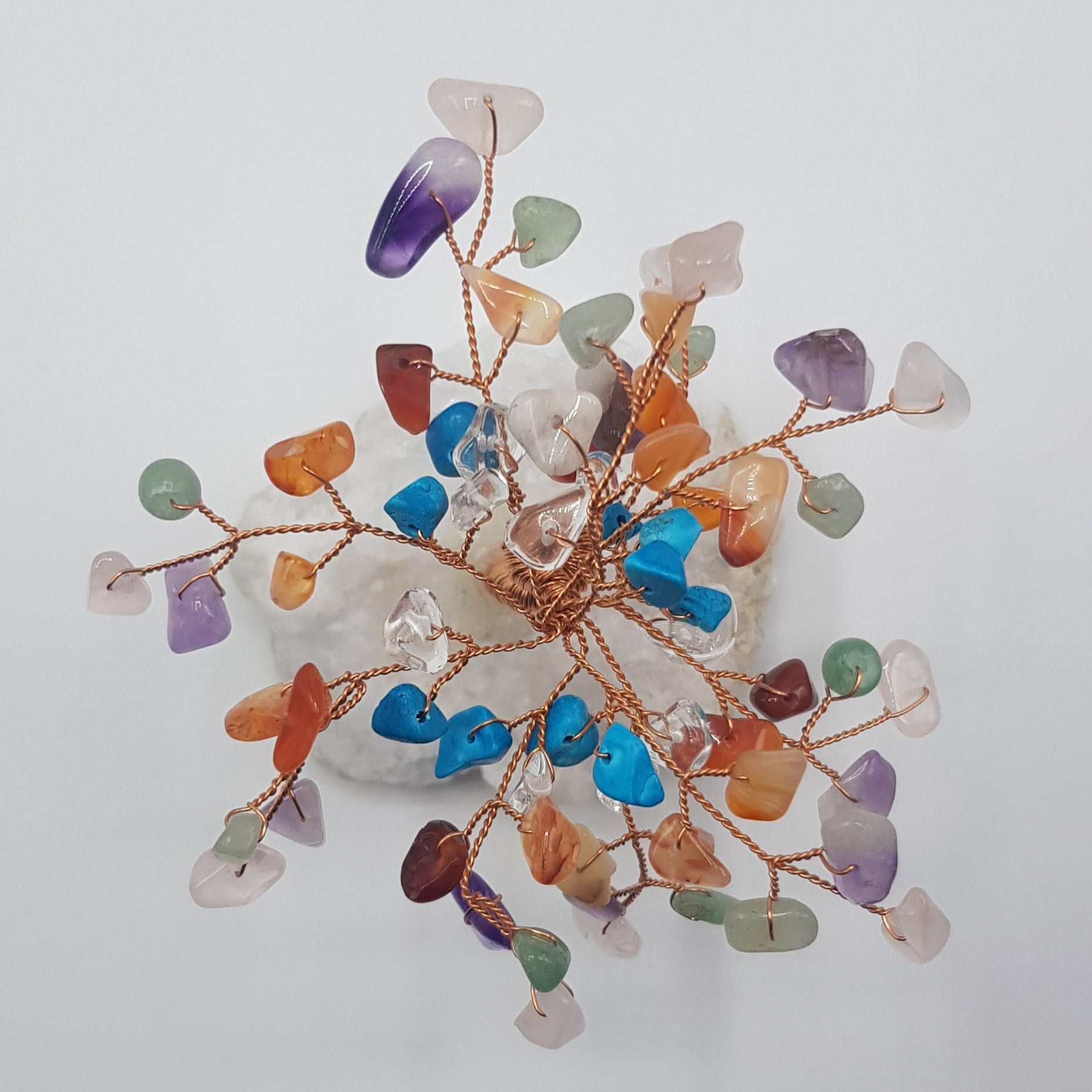 MBOS London Mixed Gemstone Tree 3"