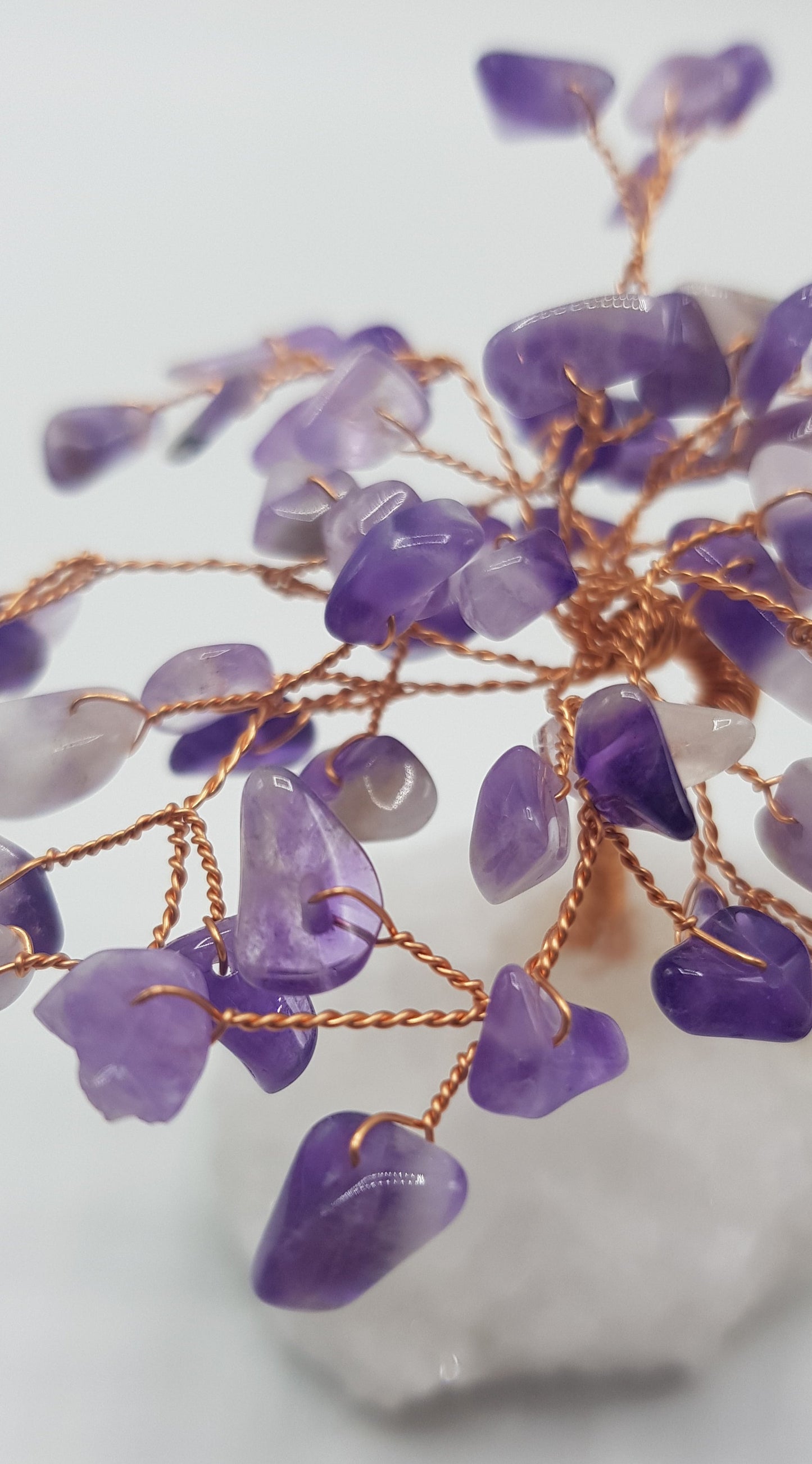 Amethyst Gemstone Tree 3"