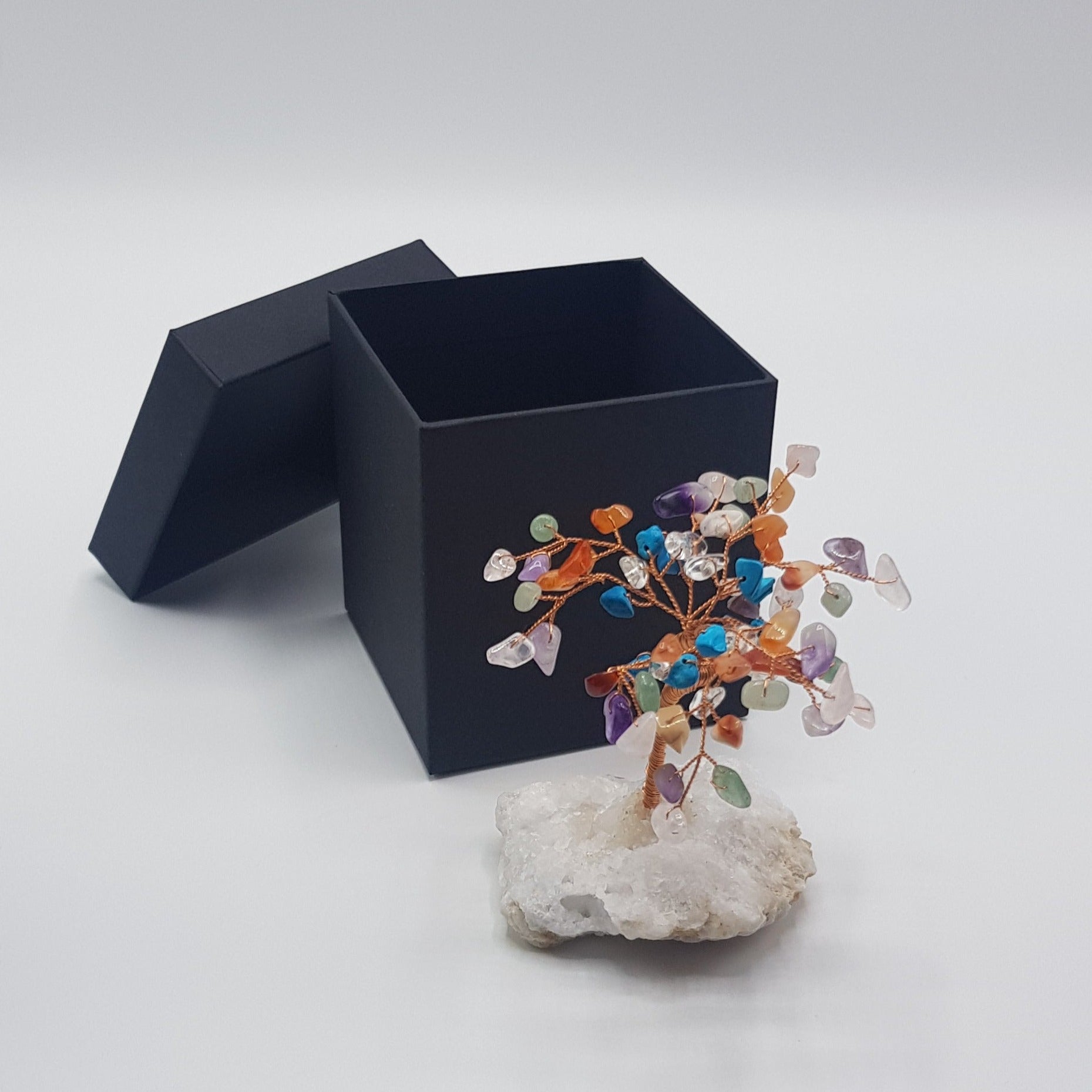 MBOS London Mixed Gemstone Tree 3"