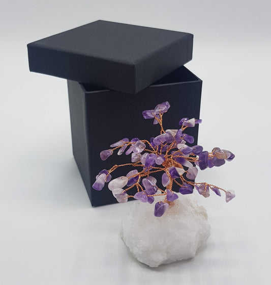 Amethyst Gemstone Tree 3"