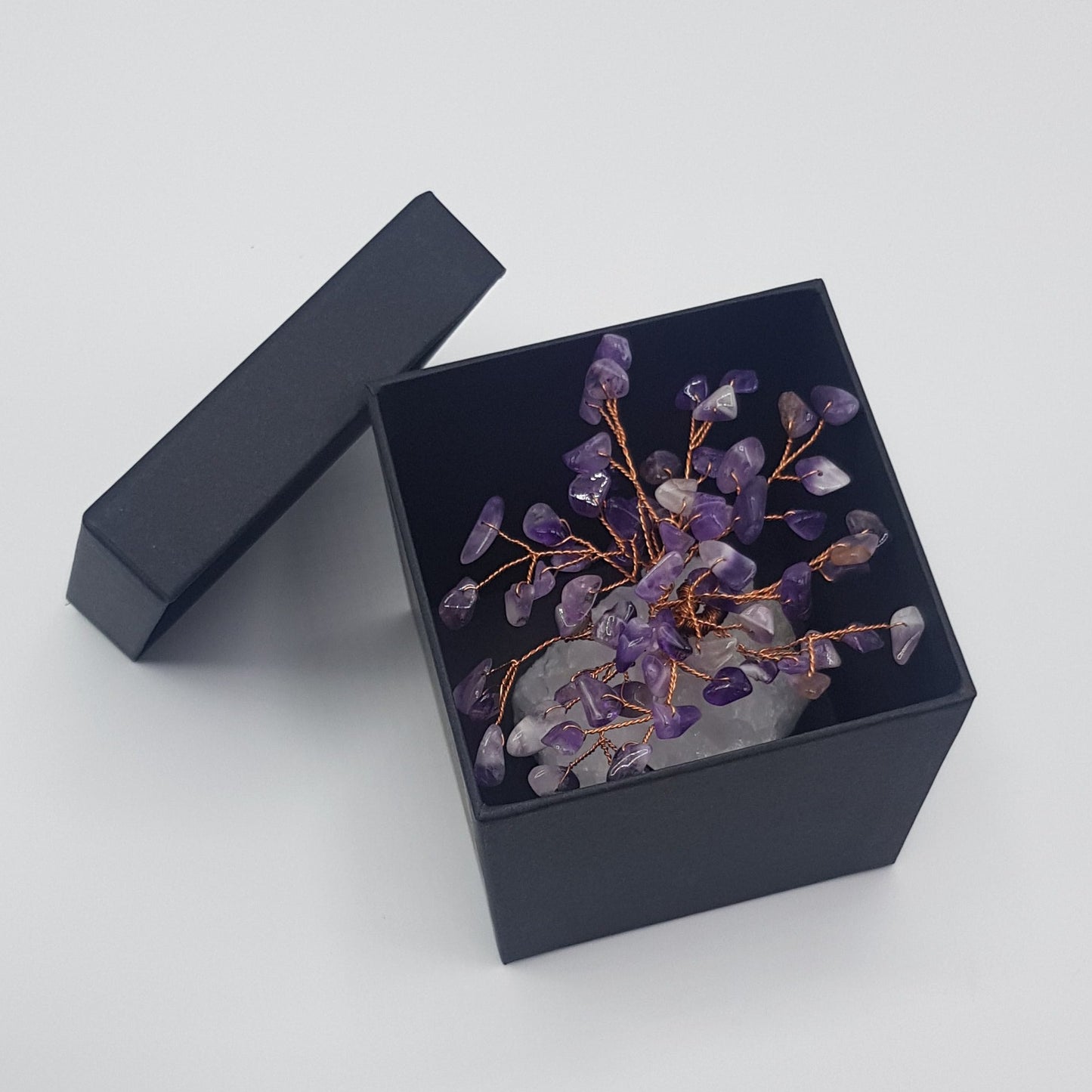 Amethyst Gemstone Tree 3"