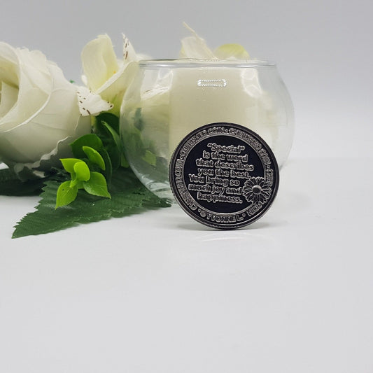 MBOS London 'Especially For You' Good Luck Coin With Message