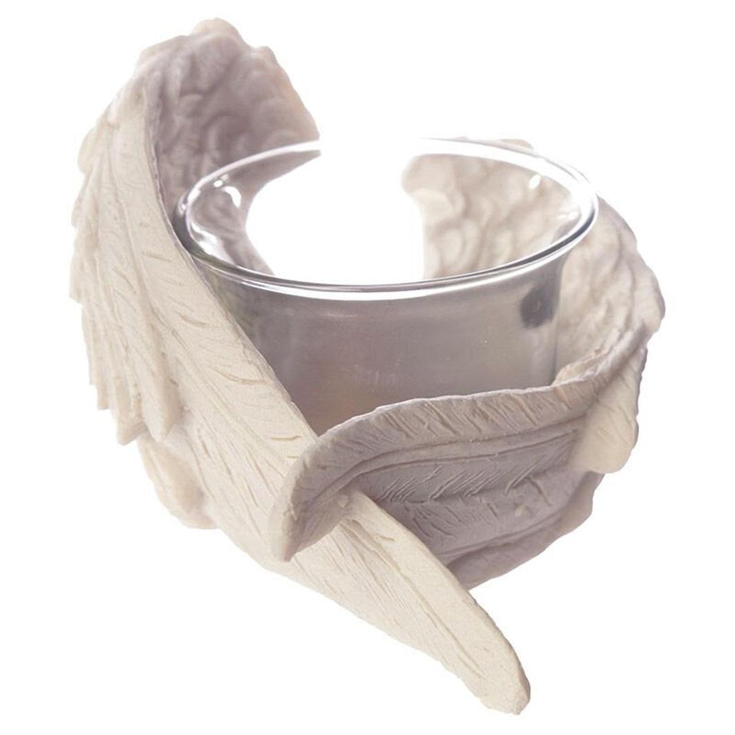MBOS London Angel Wings Votive Candle Holder, Winged Tea light Holder
