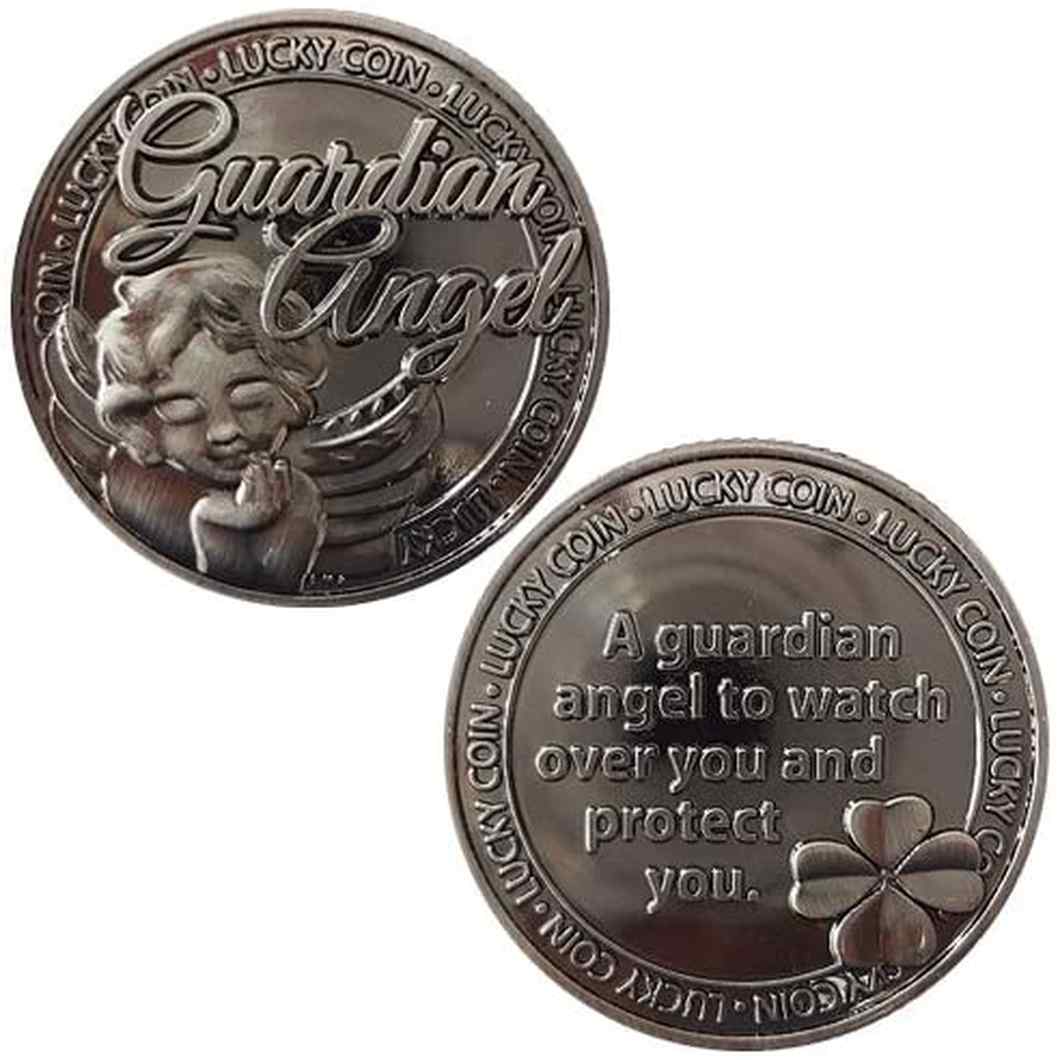 MBOS London 'Guardian Angel' Protection Coin With Message