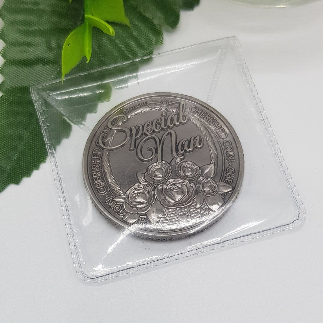 MBOS London 'Special Nan' Good Luck Coin With Message