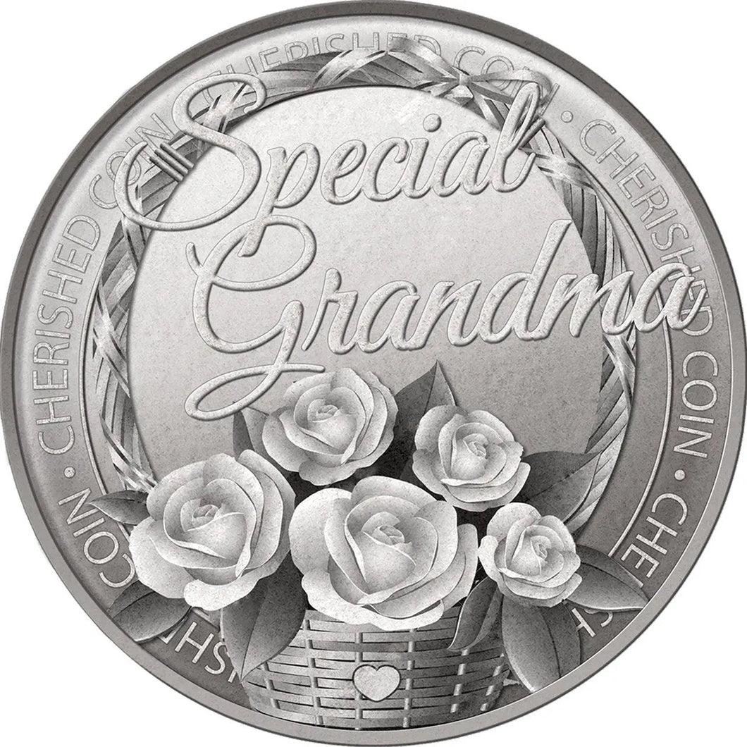 MBOS London 'Special Grandma' Cherished Coin With Message