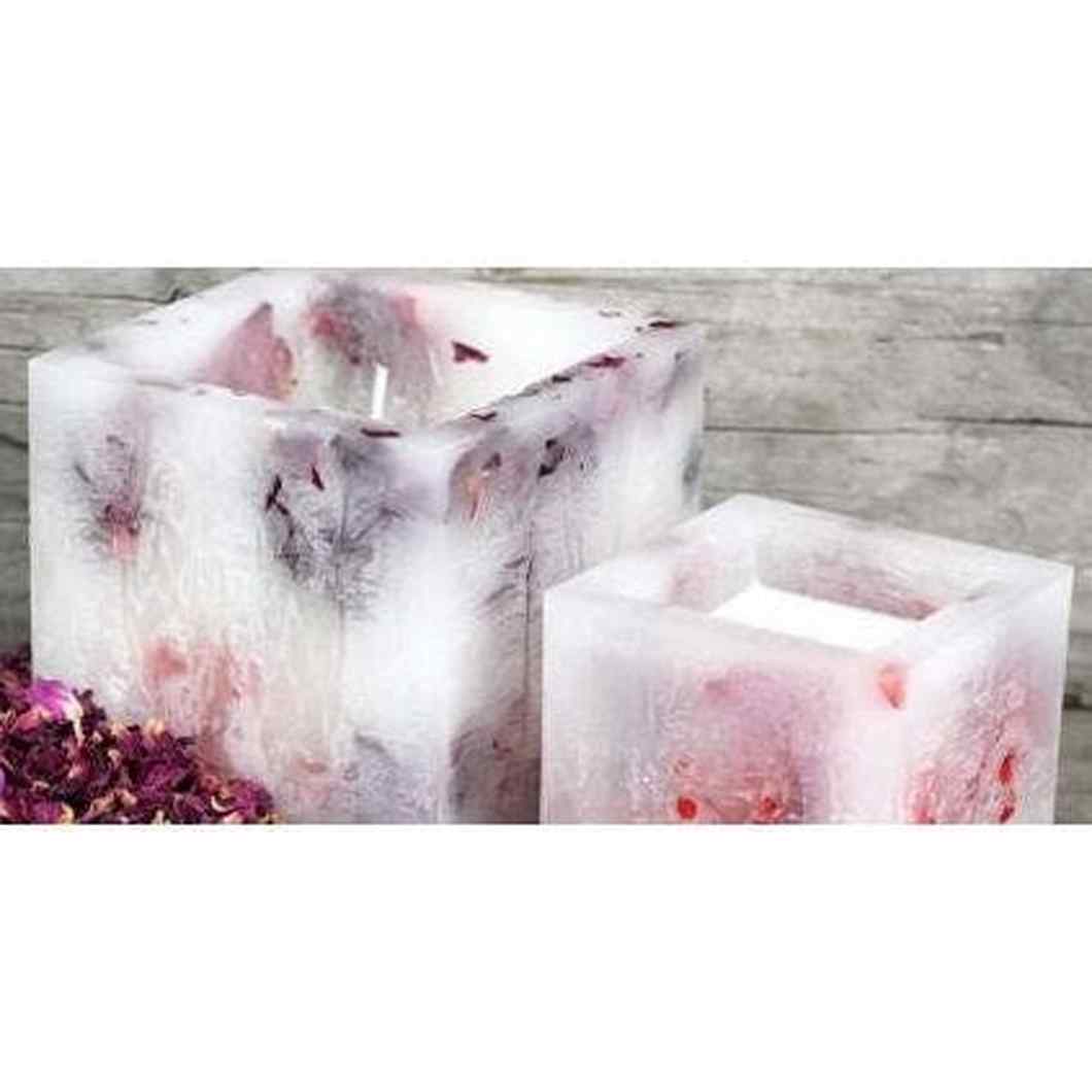 MBOS London Enchanted Rose Scented Candle - Small Cube