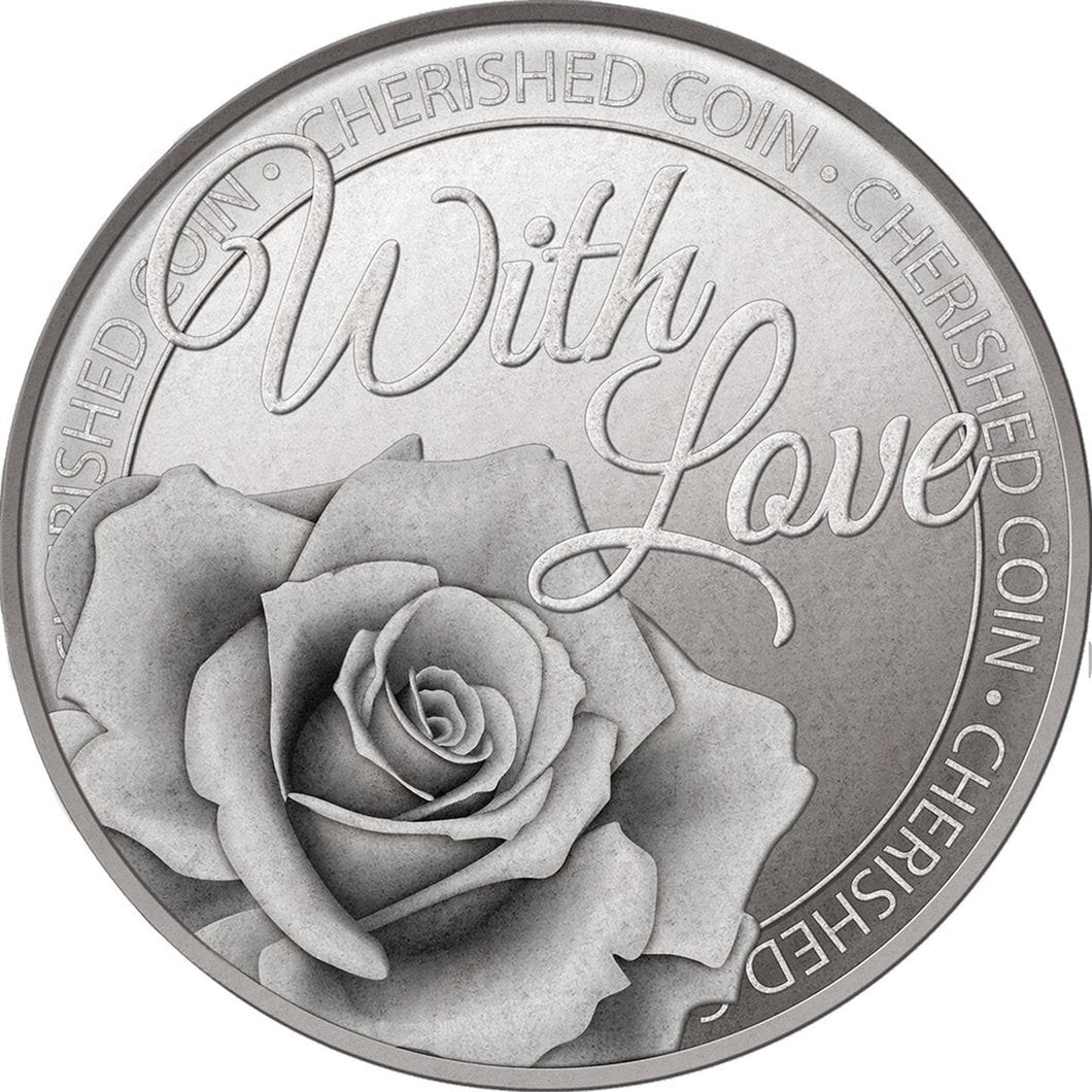 MBOS London 'With Love' Good Luck Coin With Message