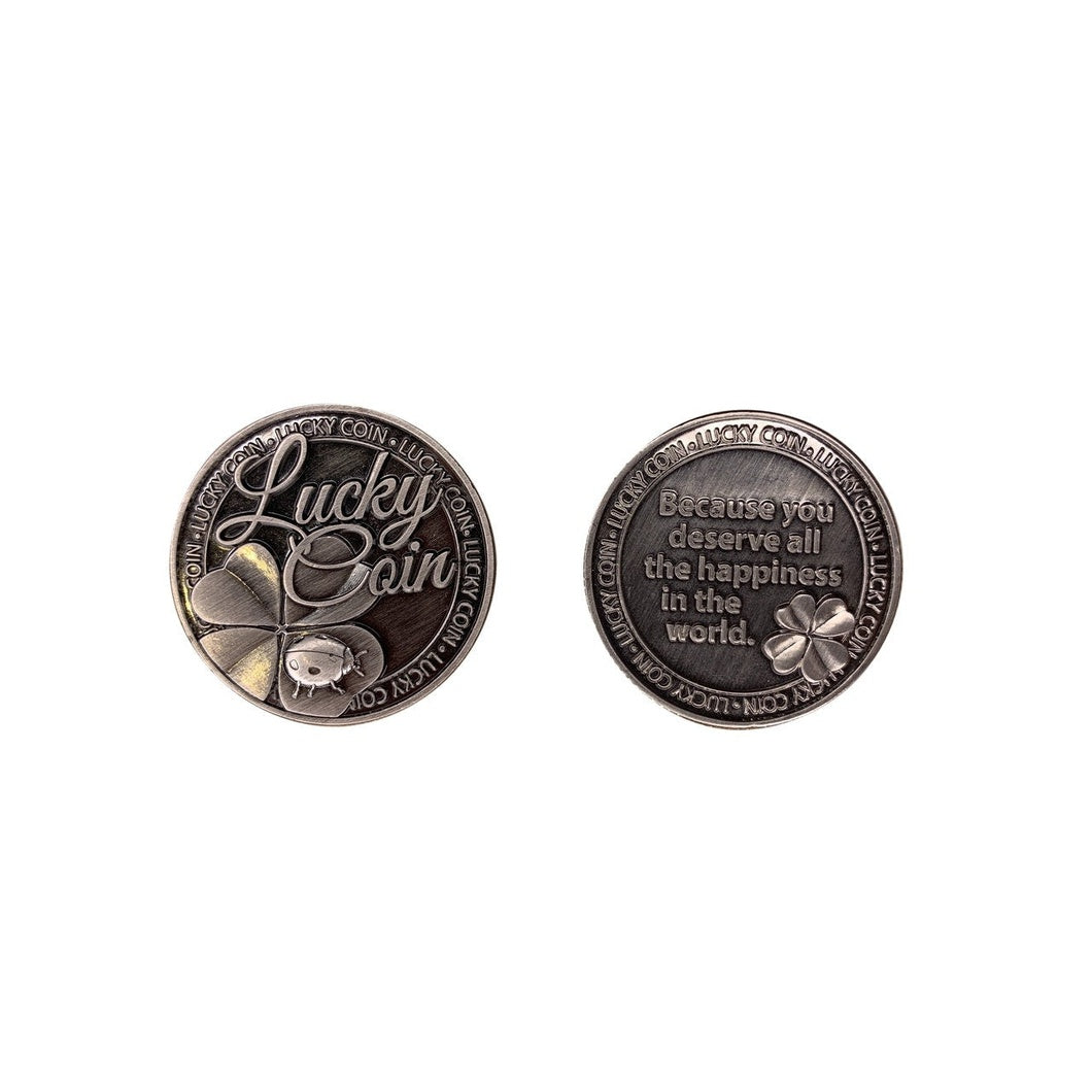 MBOS London 'Lucky Coin' Good Luck Coin With Message